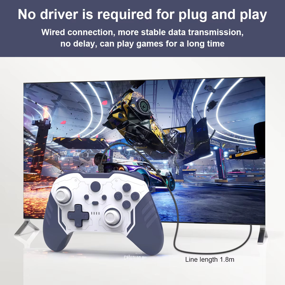 TOPWOLF Wired Game Controller for Xbox SERIES S|X
